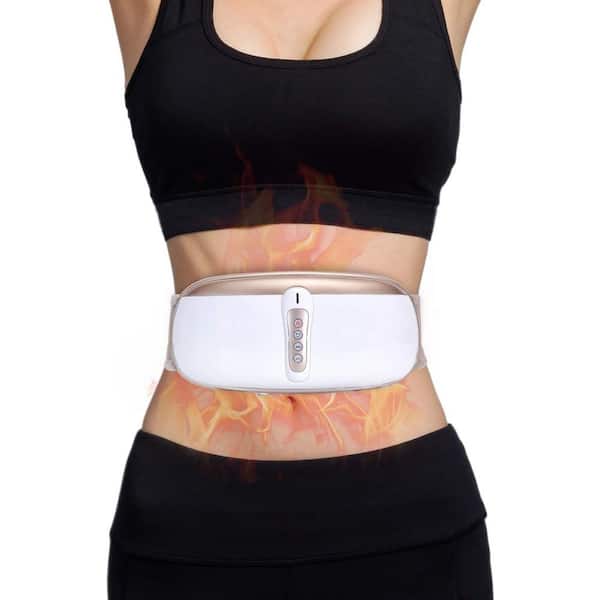 Aoibox 4-Modes Massage Slimming Belt, Weight Loss Machine Adjustable Belt for Belly Fat Burner & Promote Digestion with Cord