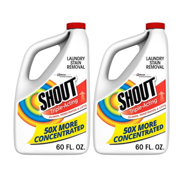 2-pack Combo 60 fl. oz. Triple-Acting Liquid Refill Fabric Stain Remover
