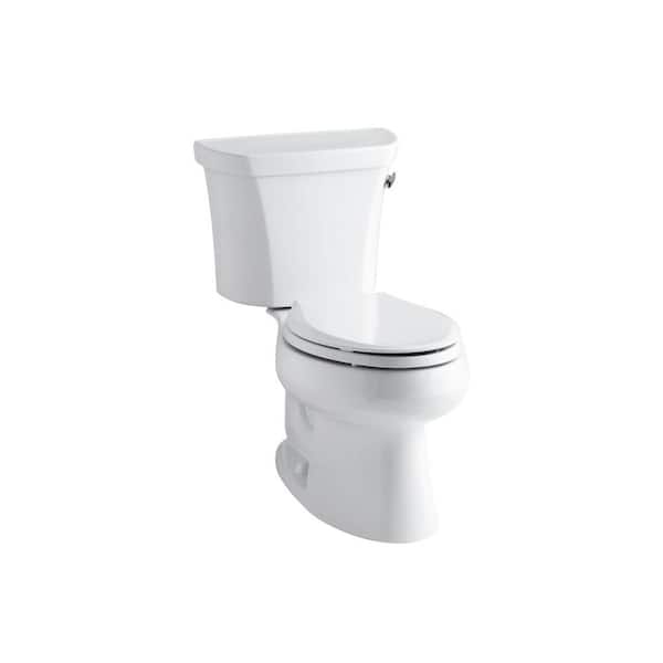 KOHLER Wellworth 12 in. Rough In 2Piece 1.6 GPF Single Flush Elongated
