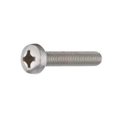 18-8 Stainless Steel Machine Screw Small Parts PPMSSS3/8C2-P5 2 Length 3/8-16 UNC Threads Phillips Drive 2 Length Meets ASME B18.6.3 Pack of 5 Plain Finish Fully Threaded Pan Head Pack of 5 3/8-16 UNC Threads 