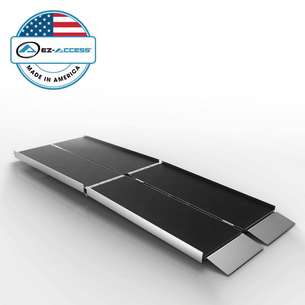 EZ-ACCESS SUITCASE 8 ft. Trifold Portable Aluminum Wheelchair Ramp