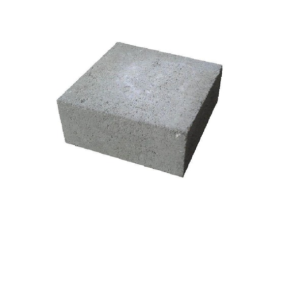 Unbranded 4 in. x 8 in. x 8 in. High Strength Solid Concrete Block