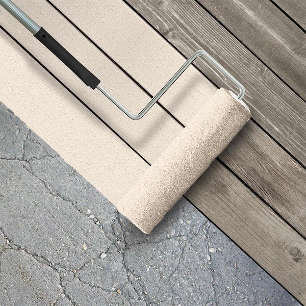 1 gal. #BWC-14 Silk Lining Textured Low-Lustre Enamel Interior/Exterior Porch and Patio Anti-Slip Floor Paint