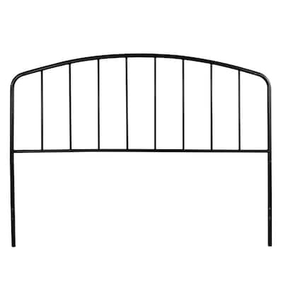 Tolland Black Full/Queen Arched Spindle Headboard