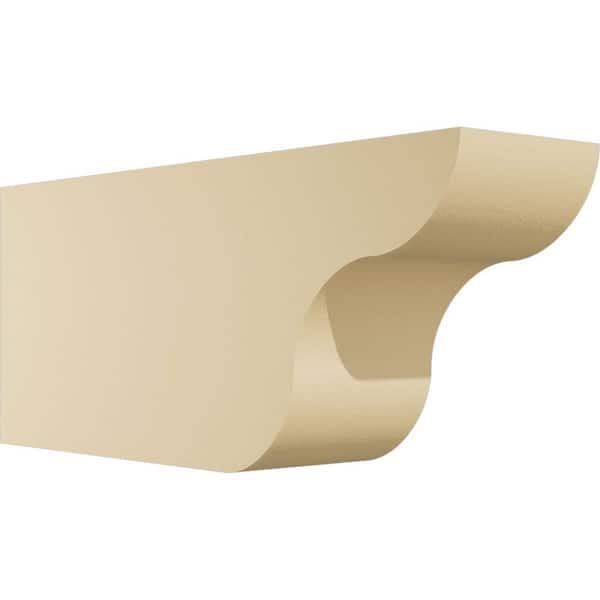 Ekena Millwork Standard Carmel 6 in. W x 10 in. H x 24 in. D Signature Urethane Rafter Tail Outlooker