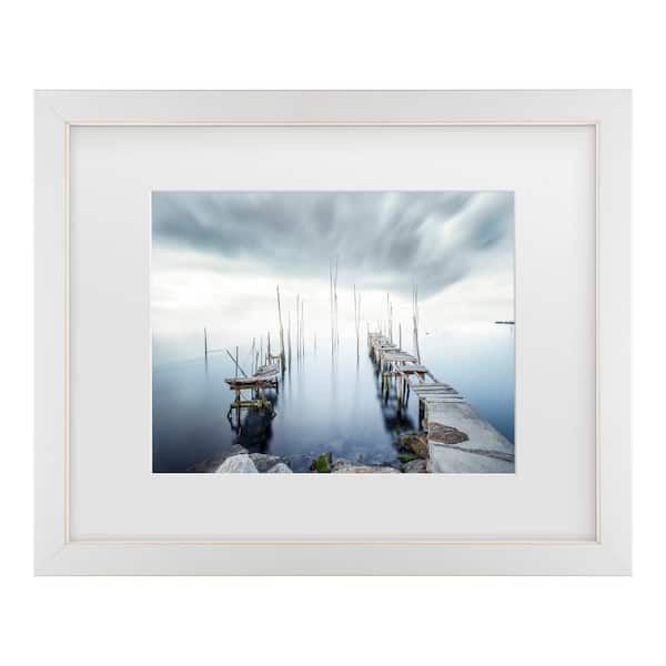 Trademark Fine Art Nuno Araujo Crossing of The Future Matted Framed Photography Wall Art 13 in. x 16 in