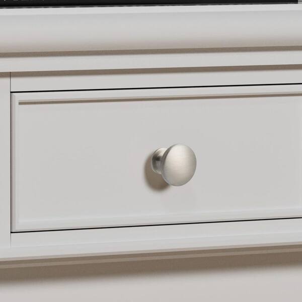 Numhew 30 Pack Cabinet Knobs Brushed Nickel Drawer Knobs Solid Zinc Alloy  Pulls Hardware for Dresser Drawers Shower Door Q4S2S0P4 - The Home Depot