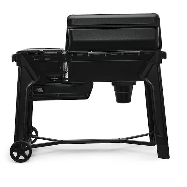 Traeger - Woodridge Wi-Fi Pellet Grill and Smoker in Black