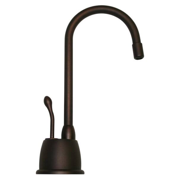 Whitehaus Collection Forever Hot Single-Handle Instant Hot Water Dispenser in Mahogany Bronze