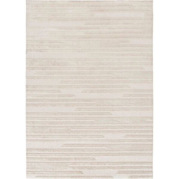 Vinings 5 ft. x 7 ft. Cream Area Rug