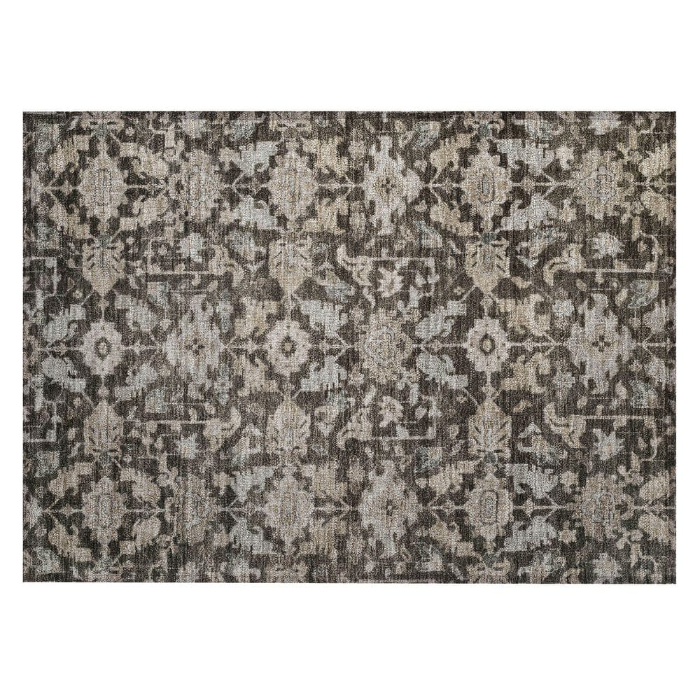 Chantille Machine Washable Indoor/Outdoor Abstract ACN2358 Chocolate 2 ft. x 3 ft. Accent Rug price history on PriceWatchPro