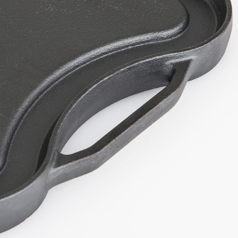 Viking 20-Inch Black Cast Iron Reversible Grill Griddle