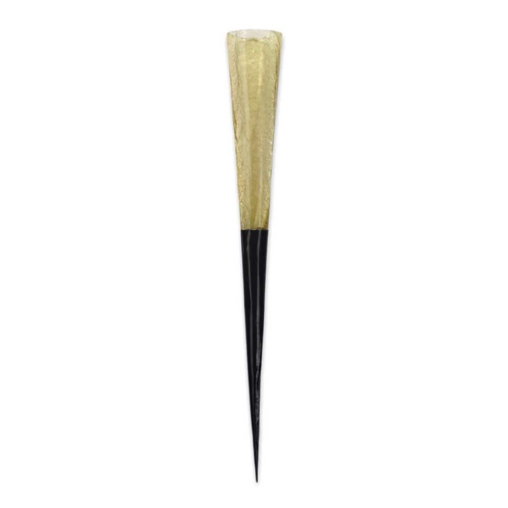 15.75 in.H Yellow and Black Glass/Iron Outdoor Votive Sparkle Candle Holder Cone,Home& Garden Accent Decor price history on PriceWatchPro