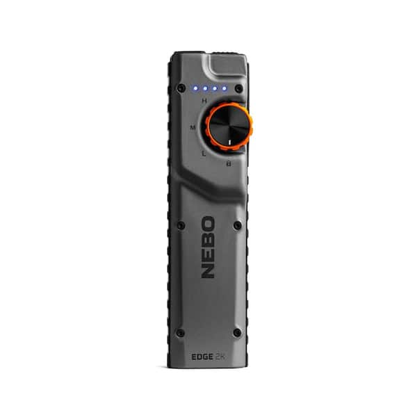 EDGE 2000 LUMENS RC BATTERY LED POCKET  FLASHLIGHT