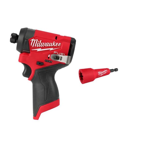 M12 FUEL 12V Lithium-Ion Brushless Cordless 1/4 in. Hex Impact Driver (Tool-Only) w/ Wire Nut Twister