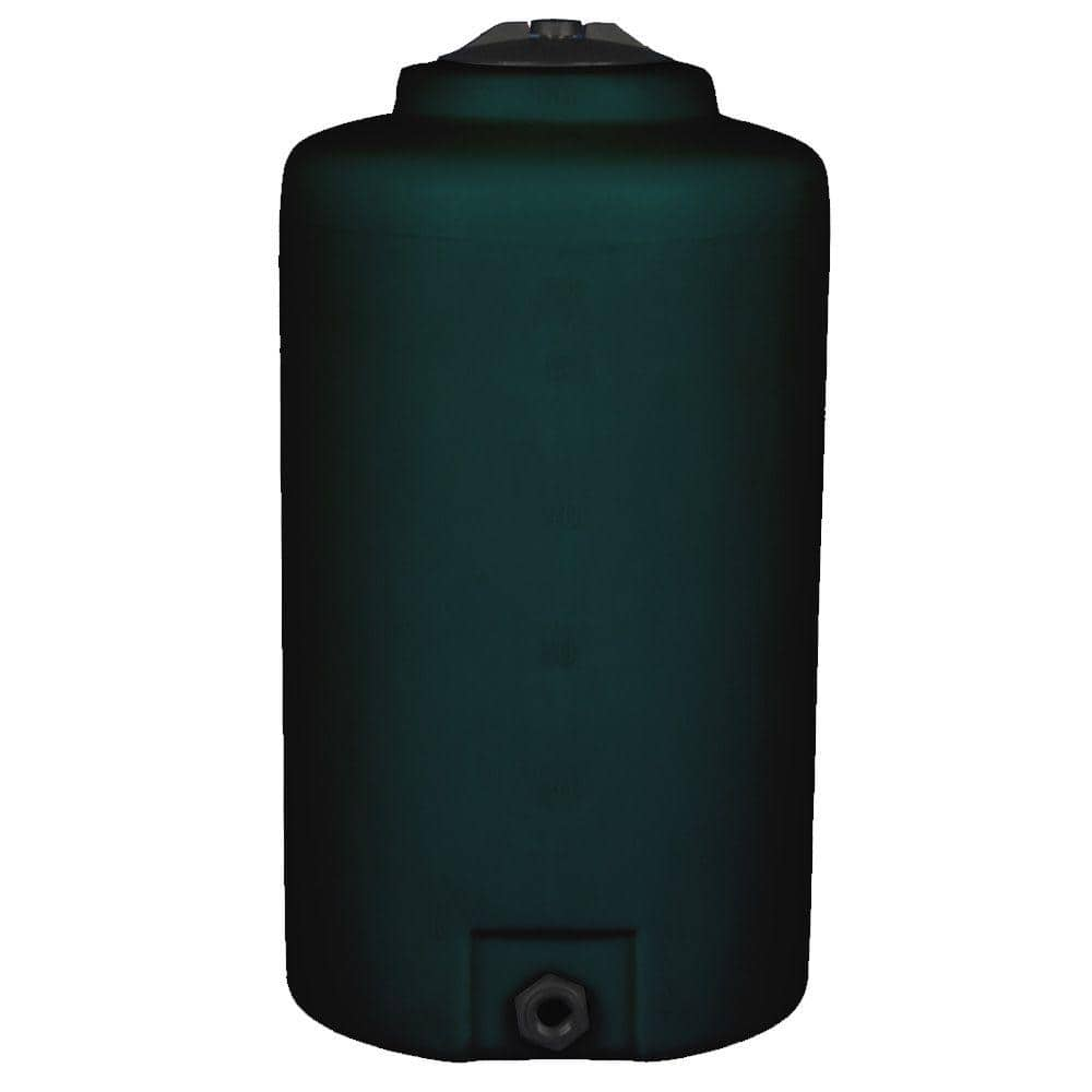 Norwesco Gal Vertical Water Tank In Dark Green The Home Depot