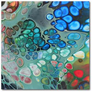 Jewels for All Gallery-Wrapped Canvas Abstract Wall Art 30 in. x 30 in.