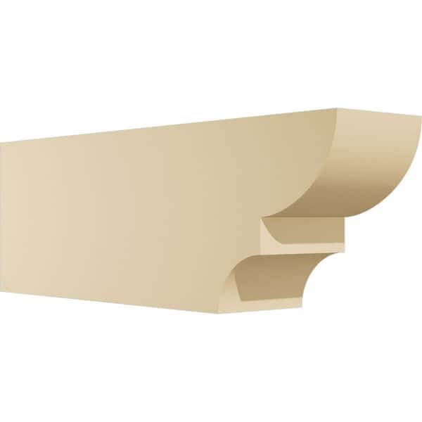 Ekena Millwork Standard Ridgewood 5 in. W x 8 in. H x 24 in. D Signature Urethane Rafter Tail Outlooker