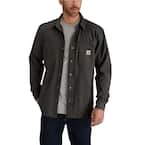 Men's 2X-Large Peat Cotton/Spandex Rugged Flex Rigby Shirt Jacket