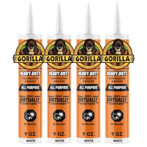 9 oz. Heavy Duty Construction Adhesive (4-Pack)