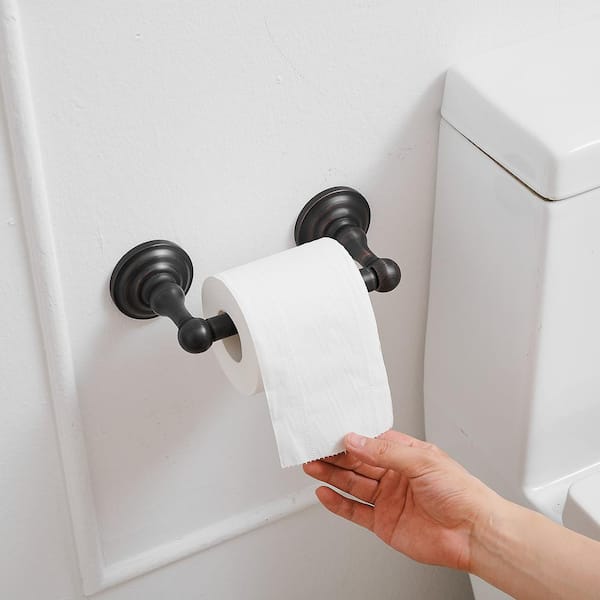 Double paper towel online holder