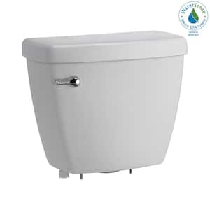 Foundations 1.28 GPF Single Flush Toilet Tank Only in White