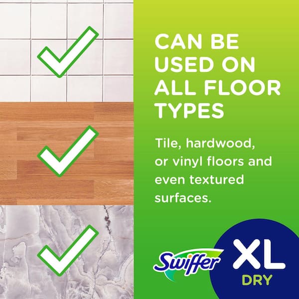 Sweeper XL Unscented Dry Sweeping Cloth Refills (16-Count, 2-Pack)