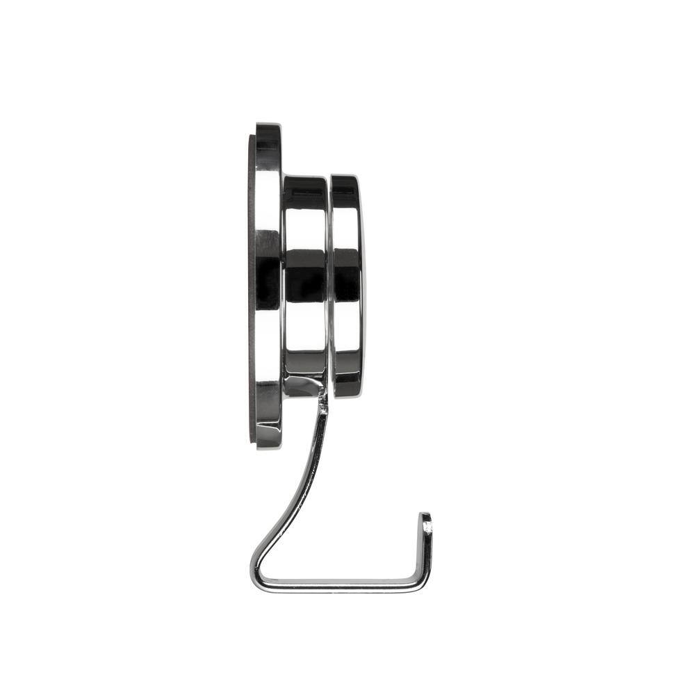 Chrome Stick 'n' Lock Wall Mounted Robe Hook