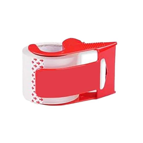 N/A Heavy Duty Clear Packing Tape with Dispenser 12 Rolls 1.88 x 22.2 yds. 1.5 Core Super-Strong Adhesive 80 psi BOPP