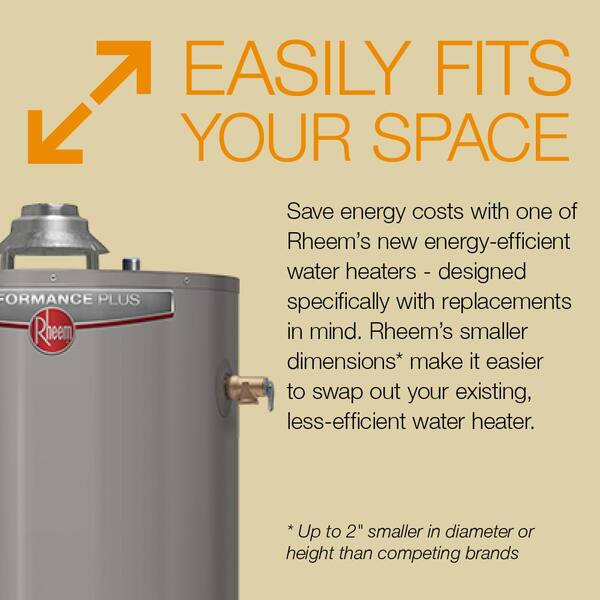 Reliance 40 Gal. 6yr 3800/3800W Element Electric Water Heater for