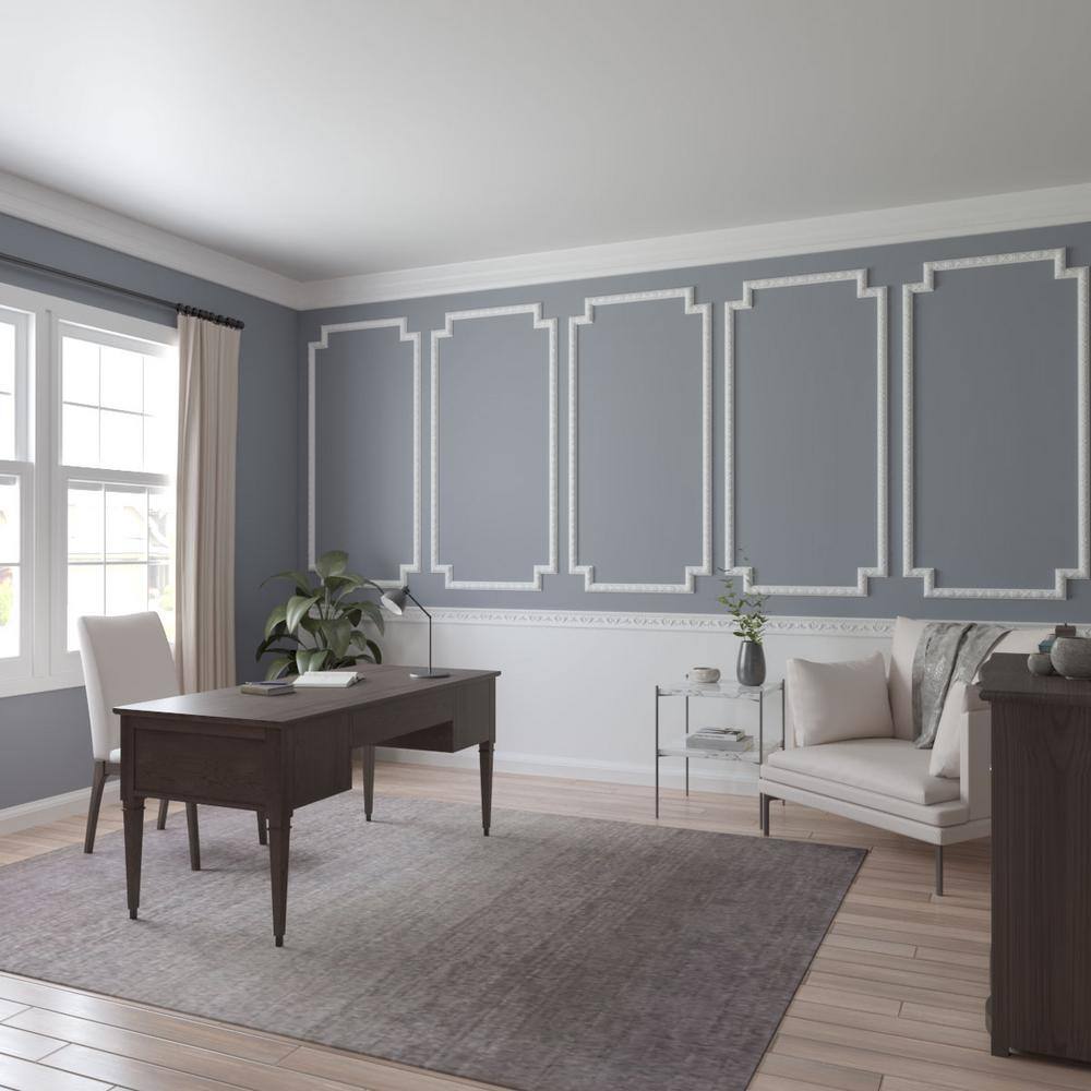 Sellek 31"W x 62"H Gray Urethane Panel Moulding Kit