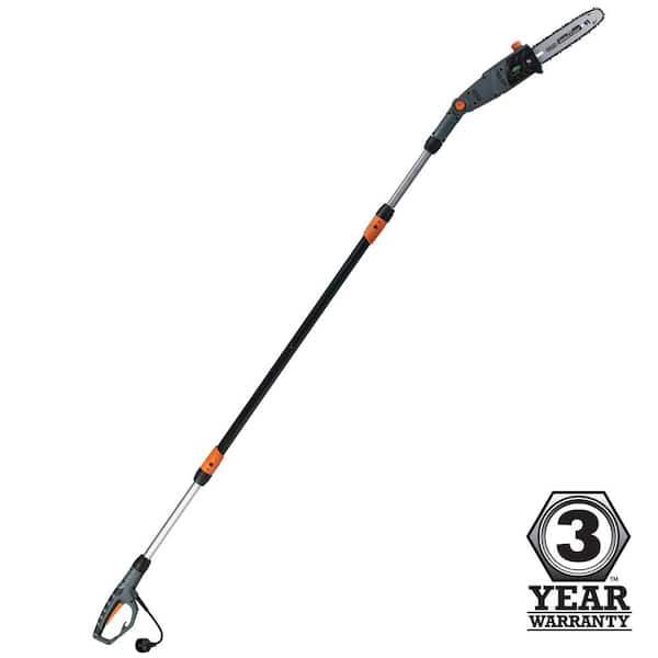 Scotts 10 in. 8 Amp Electric Pole Chainsaw PS45010S The Home Depot