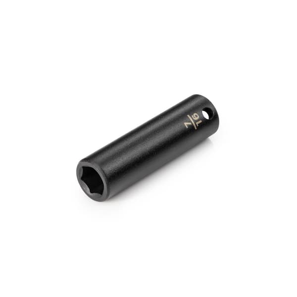 TEKTON 3/8 in. Drive x 7/16 in. Deep 6-Point Impact Socket
