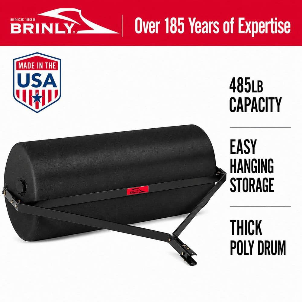 Brinly-Hardy 18 in. x 48 in. 485 lb. Tow-Behind Poly Lawn Roller