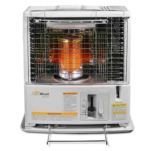 CTN-110 KeroHeat 10,000 BTU White Radiant Kerosene Portable Space Heater