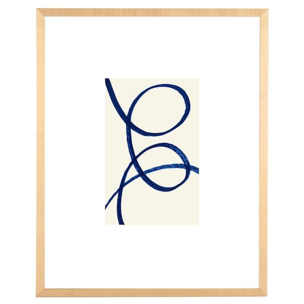 SAFAVIEH Play Hard Framed Mixed Media Abstract Wall Art 4 in. x 19 in.