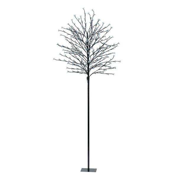 Eglo 82.63 in. Black LED Tree Post Light