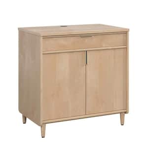 Clifford Place Natural Maple Accent Storage Cabinet with Doors and Drawer