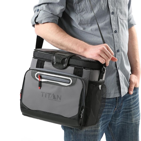 FAWEY TRED INC 6 qt. Zipperless Hardbody Small Cooler, Gray