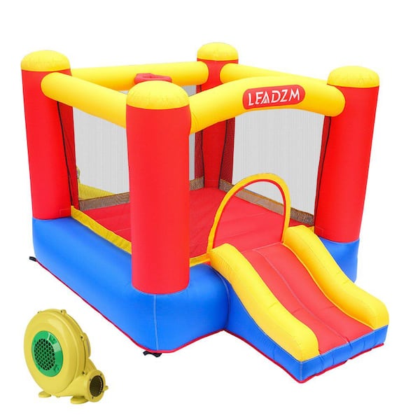 Karl home Kids Inflatable Bounce House Small Jumper Castle with Air Blower