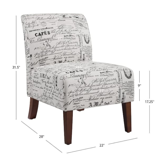 Prima armless chair price hotsell