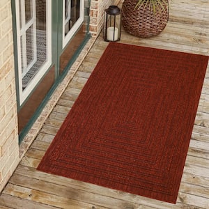 Viola Red 2 ft. x 3 ft. Indoor/Outdoor Area Rug