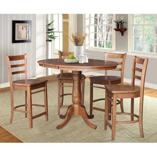 oval dining table for 4