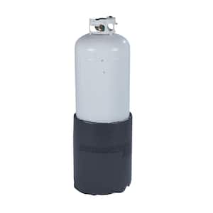 Insulated 100 lb. Gas Cylinder Propane Tank Band-Style Heater, Fixed Temp 90°F, Increase Gas Flow Rate and Efficiency