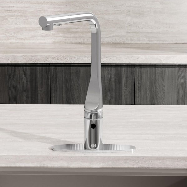 10 in. Stainless Steel Kitchen Sink Faucet Hole Cover Deck Plate for 1 or 3 Hole in Chrome