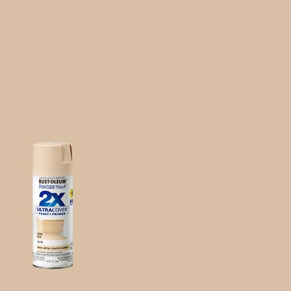 Rust-Oleum Painter's Touch 2X 12 oz. Satin Ivory Silk General Purpose Spray Paint
