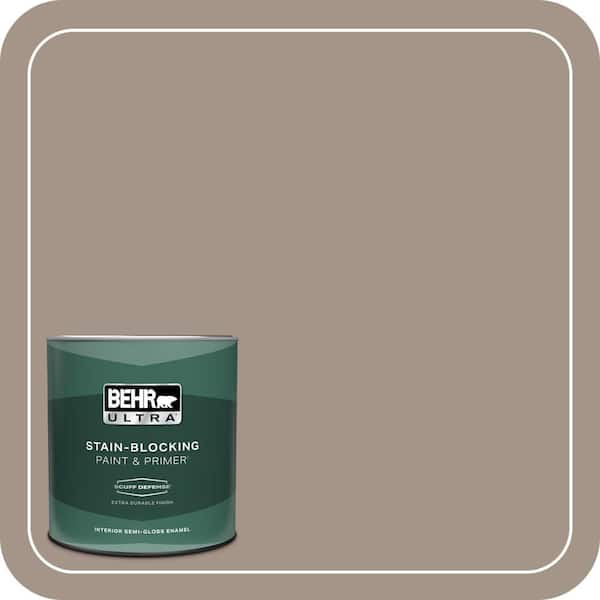 BEHR ULTRA 1 qt. Home Decorators Collection #HDC-NT-04A Clay Extra Durable Semi-Gloss Enamel Interior Paint & Primer