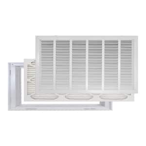 30 in. x 20 in. High Return Air Filter Grille with MERV 11 Filter Pre-Installed