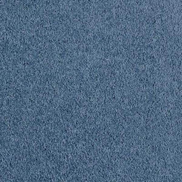 Lifeproof Carpet Sample - Barons Court II - Color Blue Ribbon Twist 8 in. x 8 in.