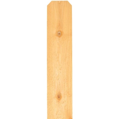 5/8 in. x 5-1/2 in. x 6 ft. Western Red Cedar Dog-Ear Fence Picket